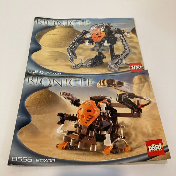 LEGO Bionicle 8556 Boxor Titan Mech Warrior Nuparu Matoran With Manuals No Mask - Picture 6 of 10